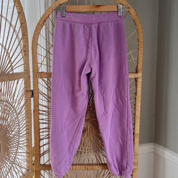 GAP Kids Set Sweatshirt Sweatpants Joggers Purple size 10 - Picture 8 of 9
